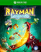 Cover art for Rayman Legends on Xbox One, featuring the iconic characters battling a giant fiery creature. Get your Rayman Legends Xbox One CD Key (US) now at RushGame.co and dive into epic platforming action