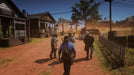 Arthur Morgan leads his gang through a western town in Red Dead Redemption 2 Ultimate Edition. Buy your Rockstar Social Club CD Key at RushGame.co to experience exclusive gang hideouts and extra weapons in the Ultimate Edition