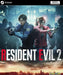 Cover image for Resident Evil 2 on PC Steam, featuring Claire Redfield and Leon S. Kennedy ready for battle in the rain, surrounded by zombies. Purchase your Resident Evil 2 Steam CD Key today at RushGame.co for fast digital delivery