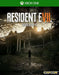Resident Evil 7: Biohazard Xbox One cover art showcasing the eerie Baker mansion at dusk, now available as a US CD key at RushGame.co