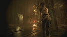 Rebecca approaches Billy in a fiery underground chamber during a critical story moment in Resident Evil 0. Included in the Resident Evil Origins Collection PC Steam key at RushGame.co