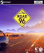 Cover art for Road 96, featuring a yellow road sign and an open highway stretching towards the mountains. Purchase your Road 96 Steam CD Key on RushGame.co for secure, instant digital delivery and enjoy this unique adventure game