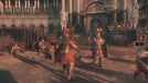 In-game scene from Ryse: Son of Rome Legendary Edition with detailed Roman armor and soldiers preparing for combat in a grand ancient city. Purchase your Ryse: Son of Rome Legendary Edition Xbox One CD Key from RushGame.co for instant delivery