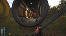In-game SCUM Steam Key screenshot showing a player aiming through a scope at a high-security loot room. Purchase your SCUM Steam Key now at RushGame.co for the best price and instant Steam activation!