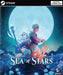 cover art for Sea of Stars Steam Key, depicting the two main characters standing back-to-back under a luminous full moon, with vibrant blue and purple hues. Get the best deals on Sea of Stars Steam Keys at RushGame.co – enjoy instant download and join the RPG adventure now!