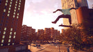 Dynamic skateboarding action in Session Skate Sim Deluxe Edition, with a skater pulling off a high-flying trick in a cityscape. Buy your Session Skate Sim Xbox Series X/S key now at RushGame.co for the best prices and instant code delivery