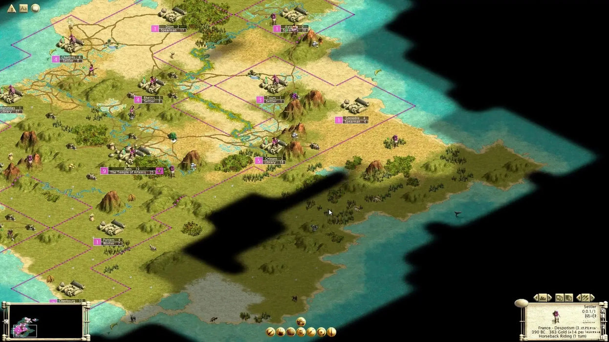 Early game expansion and settler placement in Sid Meier's Civilization 3 Complete Edition on Steam. Secure your Civilization 3 Steam key from RushGame.co and explore, settle, and conquer new lands in a timeless strategy classic