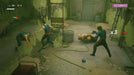 Screenshot from Sifu Deluxe Edition for Epic Games, featuring a dynamic battle sequence with the main character and two foes inside a gritty, atmospheric room. Buy your Sifu Epic Games Key at RushGame.co for fast delivery and experience thrilling martial arts action now!