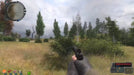 Gameplay screenshot from S.T.A.L.K.E.R.: Call of Pripyat on Steam, showing a player exploring the wild zone with a silenced pistol in hand. Get your Steam CD Key instantly from RushGame.co and experience this atmospheric survival FPS