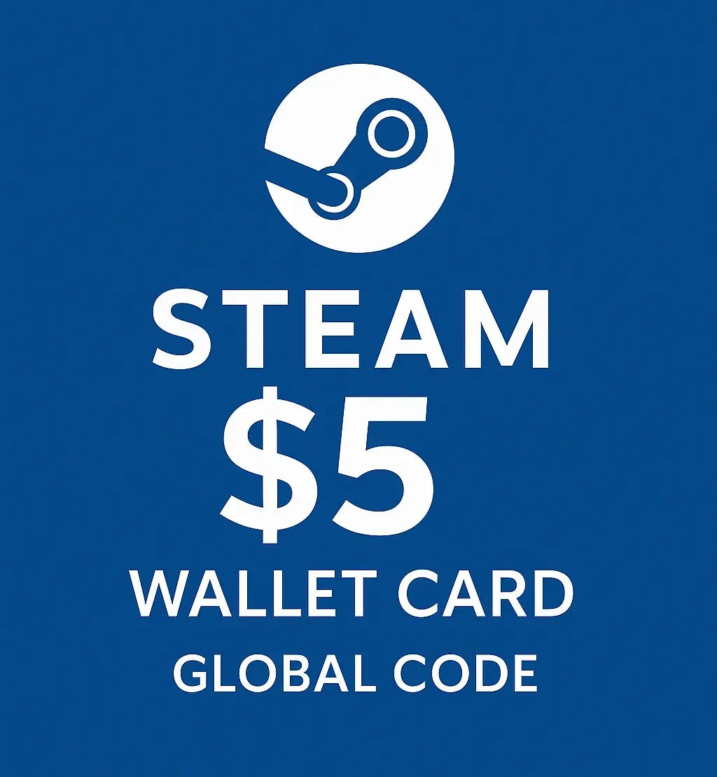 Steam Wallet Card 5$ | Instant Delivery | RushGame.co — Rushgame.co