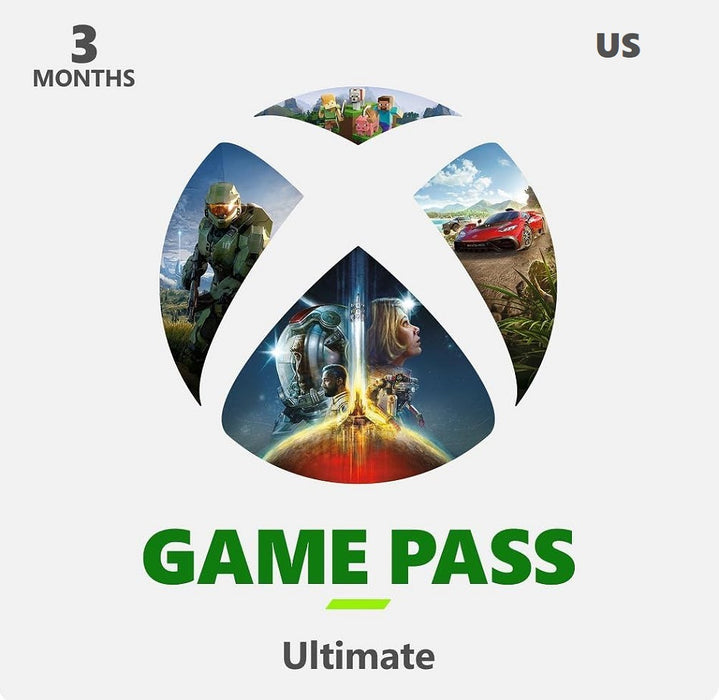 Xbox Game Pass Ultimate - 3 Months US XBOX One / Series X|S / Windows 10 CD Key