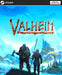 Valheim Steam Key cover showing Viking warriors overlooking a mystical mountain landscape. Buy Valheim Steam Key at RushGame.co for instant digital delivery