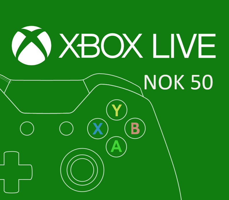 XBOX Live 50 NOK Prepaid Card NO